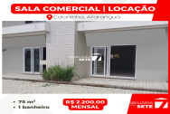LOCAÇÃO|SALA COMERCIAL